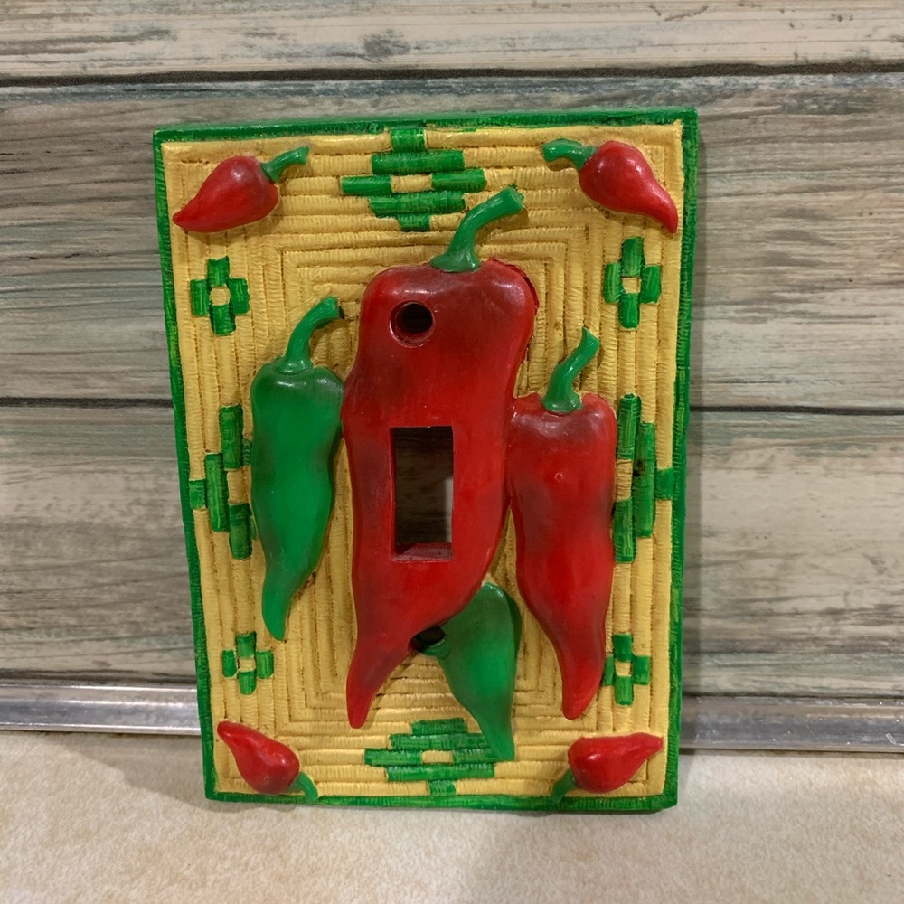 Chili 🌶 Pepper decorative light switch cover